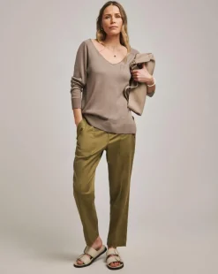 Anthology Fine Gauge V Neck Jumper