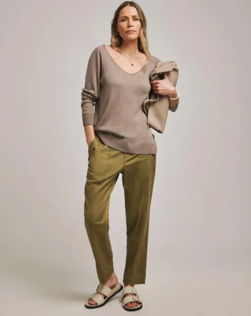 Anthology Fine Gauge V Neck Jumper