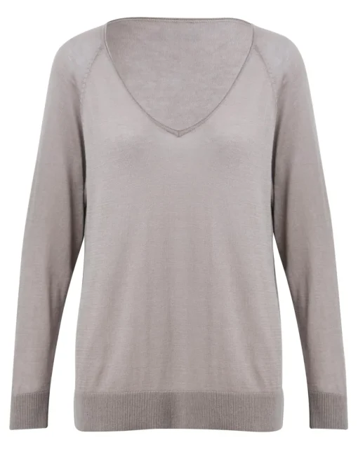 Anthology Fine Gauge V Neck Jumper