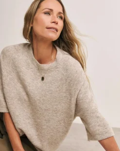 Anthology Knitted Short Sleeve Jumper