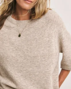 Anthology Knitted Short Sleeve Jumper