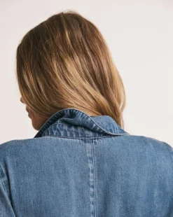Anthology Mid Blue Lyocell Denim Jumpsuit