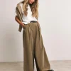 Anthology Mocha Super Wide Leg Trouser