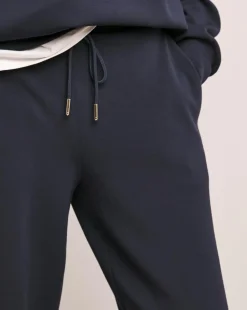 Anthology Navy Wide Leg Joggers