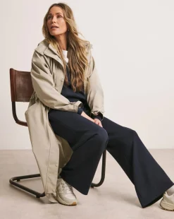 Anthology Navy Wide Leg Joggers