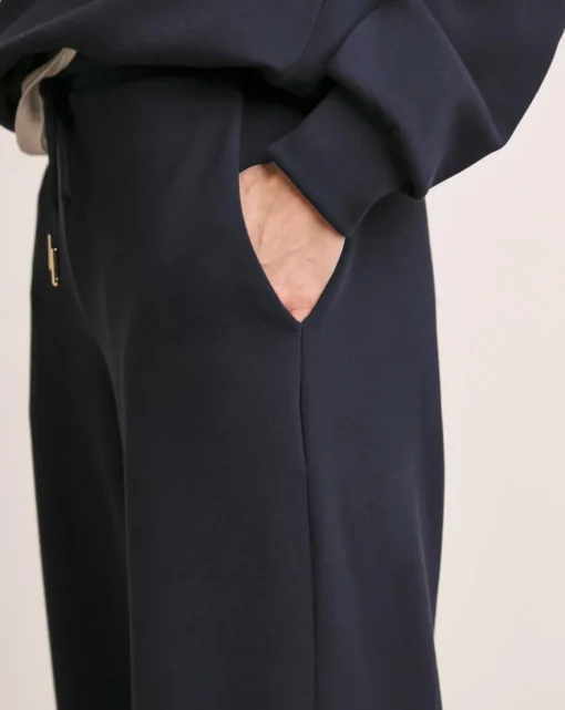 Anthology Navy Wide Leg Joggers