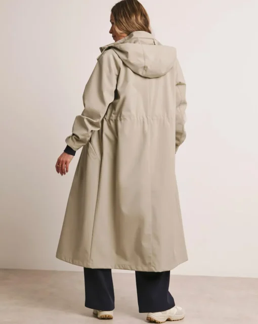 Anthology Neutral Longline Raincoat