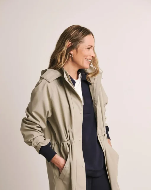 Anthology Neutral Longline Raincoat