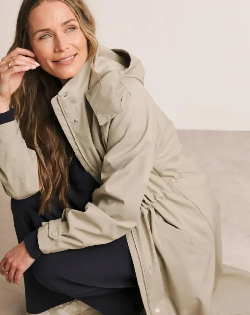 Anthology Neutral Longline Raincoat