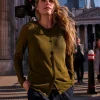 Anthology Olive Sheer Cardigan