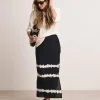 Anthology Printed Linen Wrap Skirt