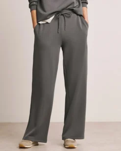 Anthology Steel Grey Wide Leg Joggers