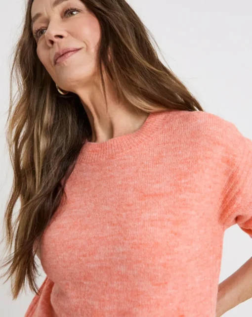 Apricot Rib Detailing Jumper