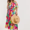 Bardot Maxi Beach Dress
