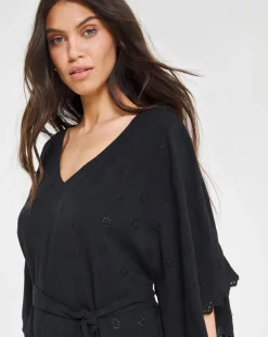 Beach To Beach Broderie Beach Kaftan