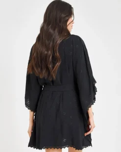 Beach To Beach Broderie Beach Kaftan