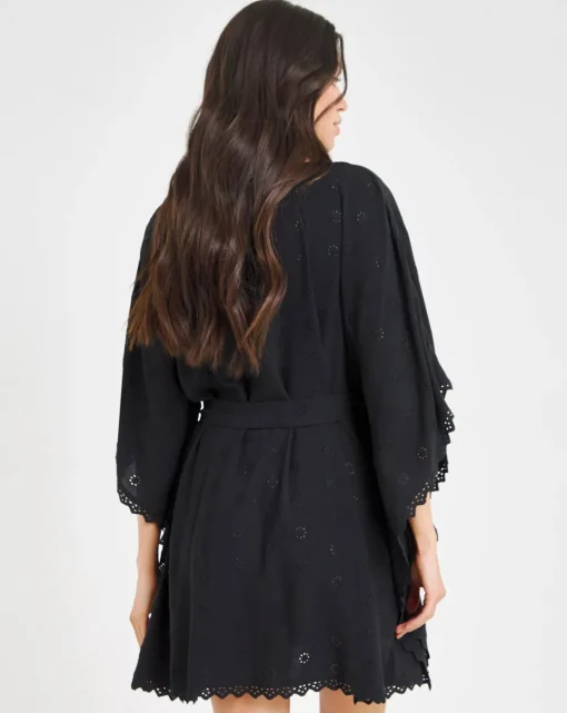 Beach To Beach Broderie Beach Kaftan
