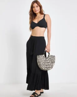 Beach To Beach Tiered Beach Skirt