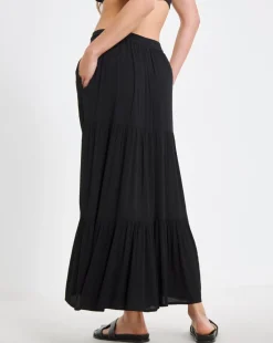 Beach To Beach Tiered Beach Skirt