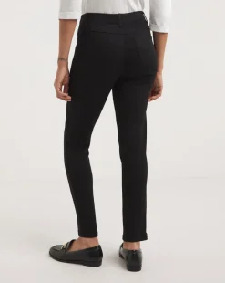 Bella Black Pull On Slim Leg Jeggings