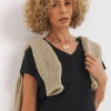 Black Basic V-Neck Short Sleeve T-Shirt