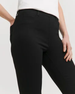 Black Crop Jeggings