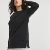 Black Double Layered Sweatshirt
