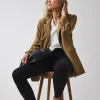 Black High Waist Super Soft Slim Leg Jeans