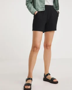 Black Jersey Shorts