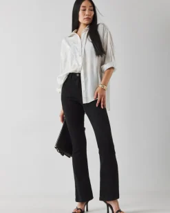 Black Magisculpt Bootcut Jeans
