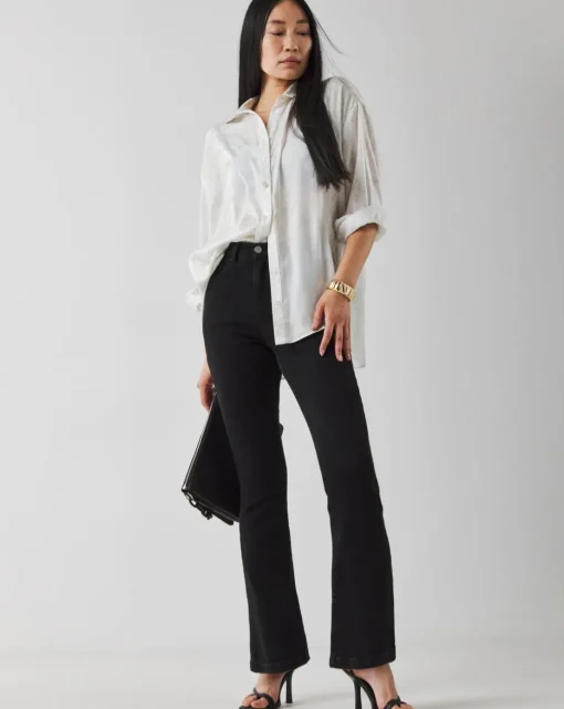 Black Magisculpt Bootcut Jeans