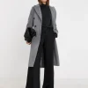 Black Tailored Jersey Wide Leg Trousers