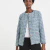 Blue Boucle Jacket