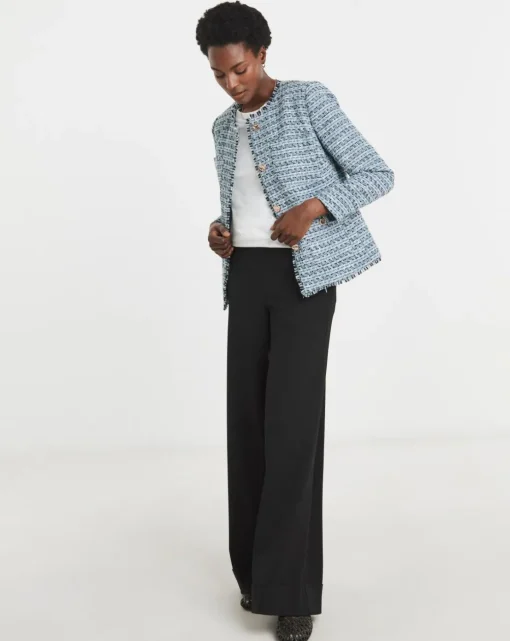 Blue Boucle Jacket