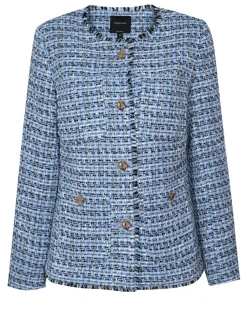Blue Boucle Jacket