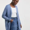 Blue Edge to Edge Cardigan