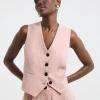 Blush Texture Waistcoat