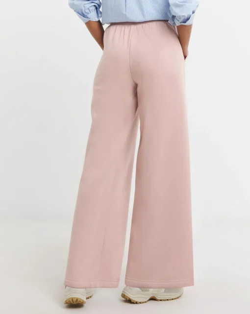 Blush Wide Leg Jogger