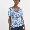 Bubble Hem Sleeve Top