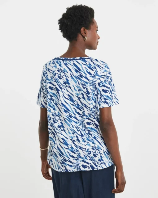 Bubble Hem Sleeve Top