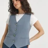 Button Front Waistcoat