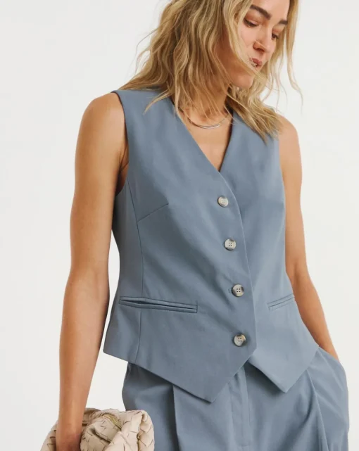 Button Front Waistcoat