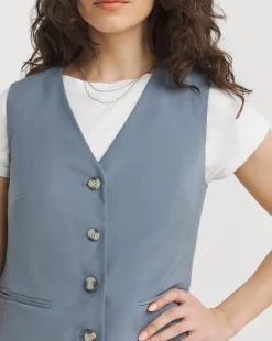 Button Front Waistcoat