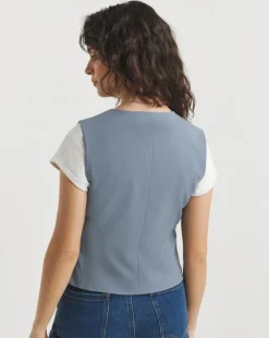 Button Front Waistcoat