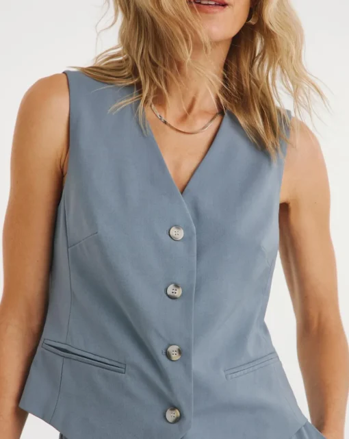 Button Front Waistcoat