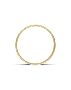 9 Carat Yellow Gold 2 tone Sparkle 4mm Wedding Ring