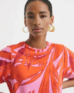 Crew Neck Puff Sleeve Top