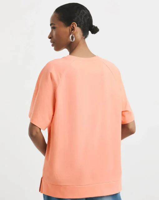 Crew Neck Raglan T-shirt