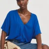 Crinkle Tunic Top