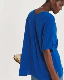 Crinkle Tunic Top